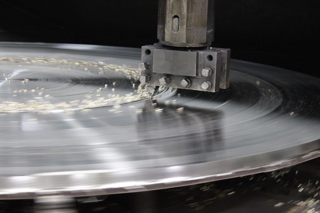 Milling blind flange