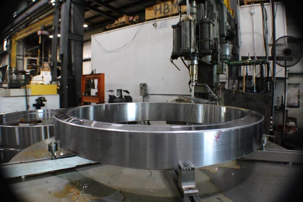 Slip-On Flange being created