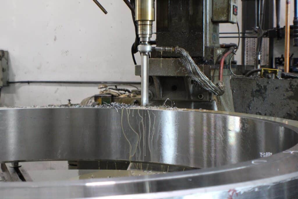 Slip-On Flange being created