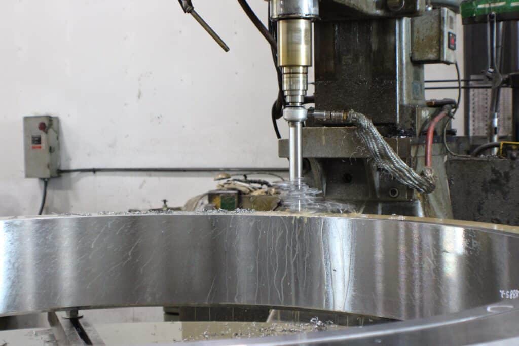 Slip-On Flange being created