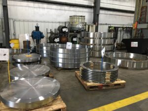 variety of custom flanges