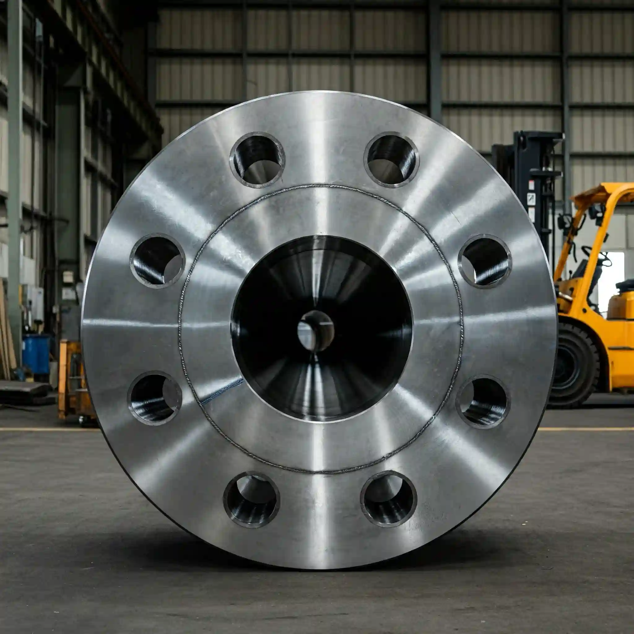 Large Custom Industrial Flange